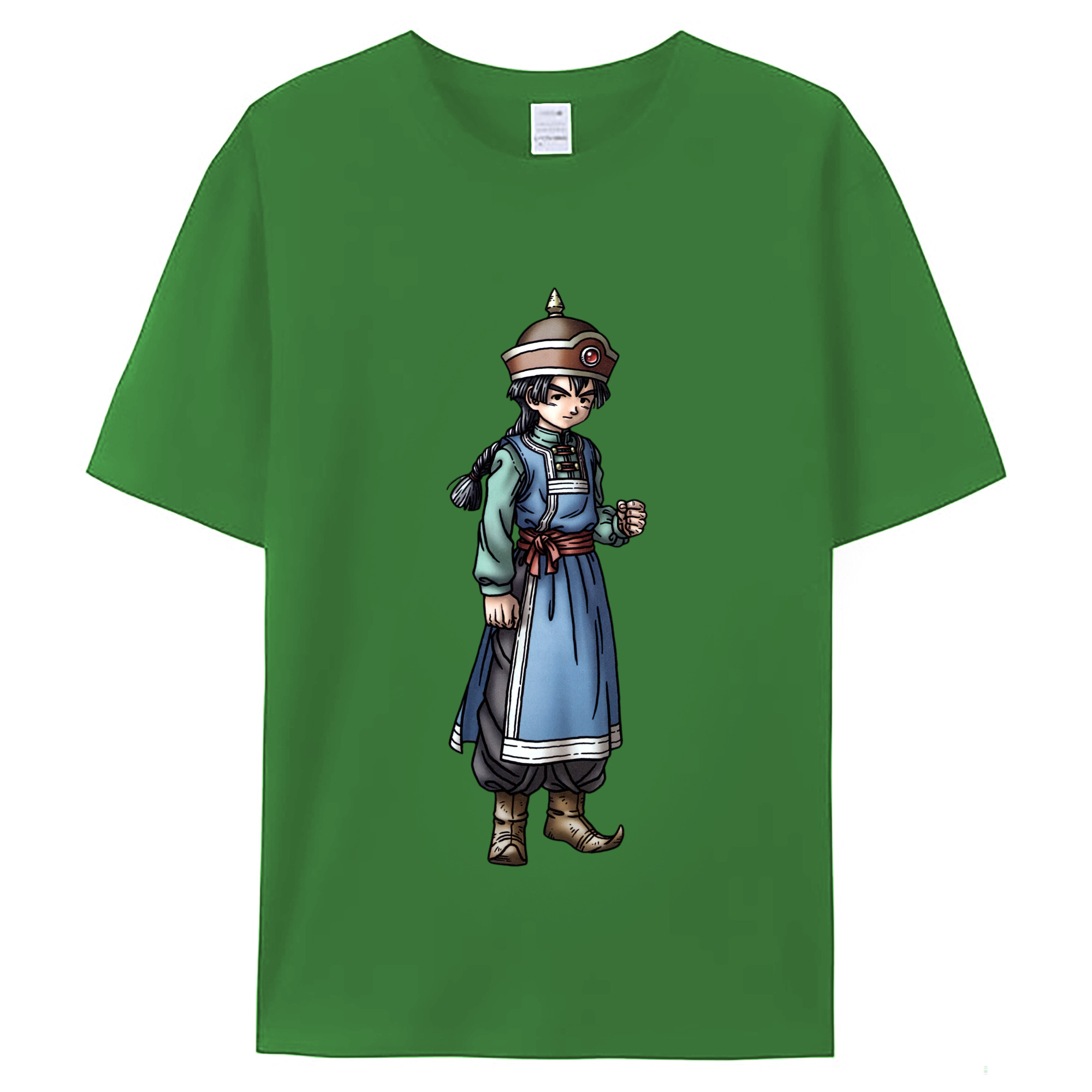 （画像用） ドラゴンクエスト Doragon Kuesuto Dragon Quest レディースカジュアルプリントTシャツ（綿100％）